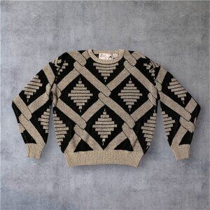 Nino Foriero Mens Sweater Vintage design Size Large